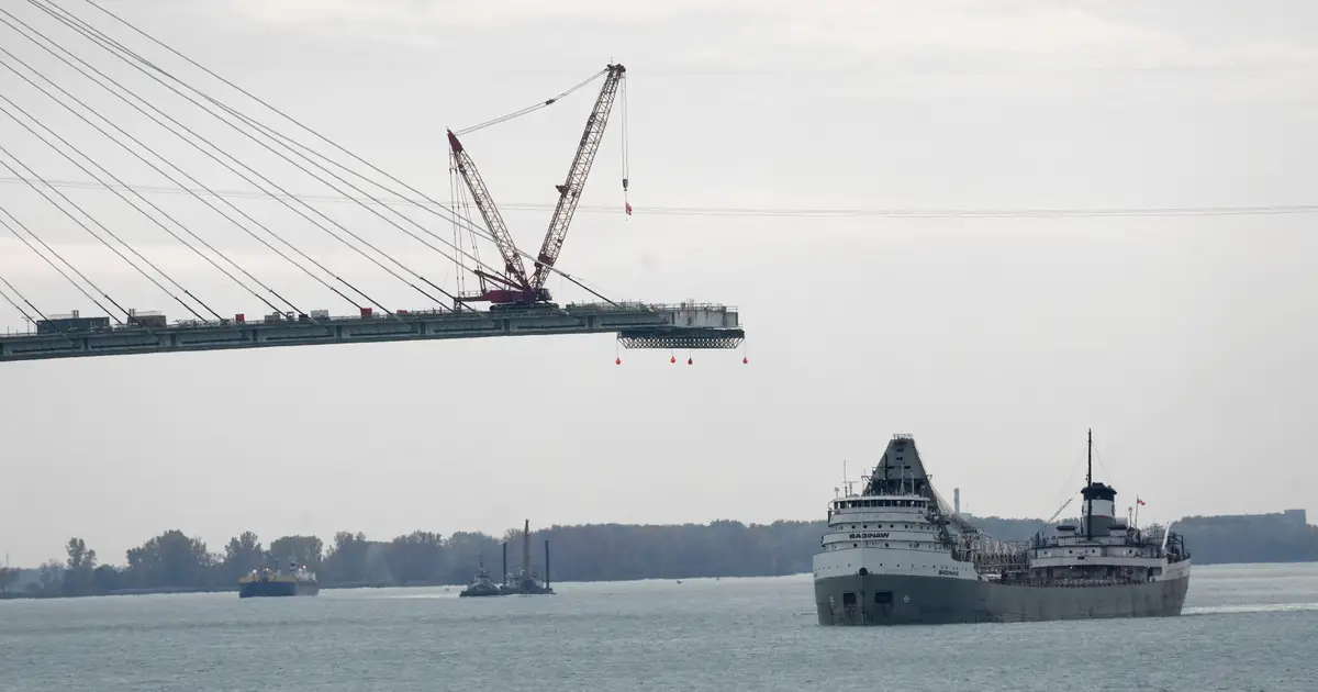 Canada is funding the cost to build the Gordie Howe International Bridge