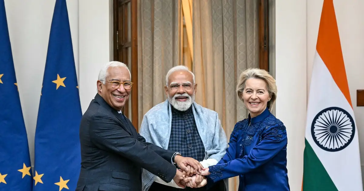 India , EU Clinch Free Trade Deal Amid Trump Tariff War