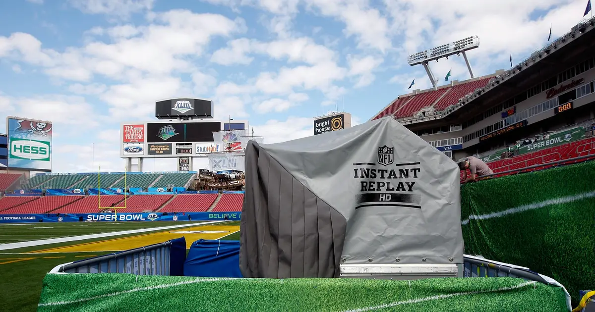 The Super Bowl was made for TV and instant replay was made for visual AI . Here how it could be better and what it would look like