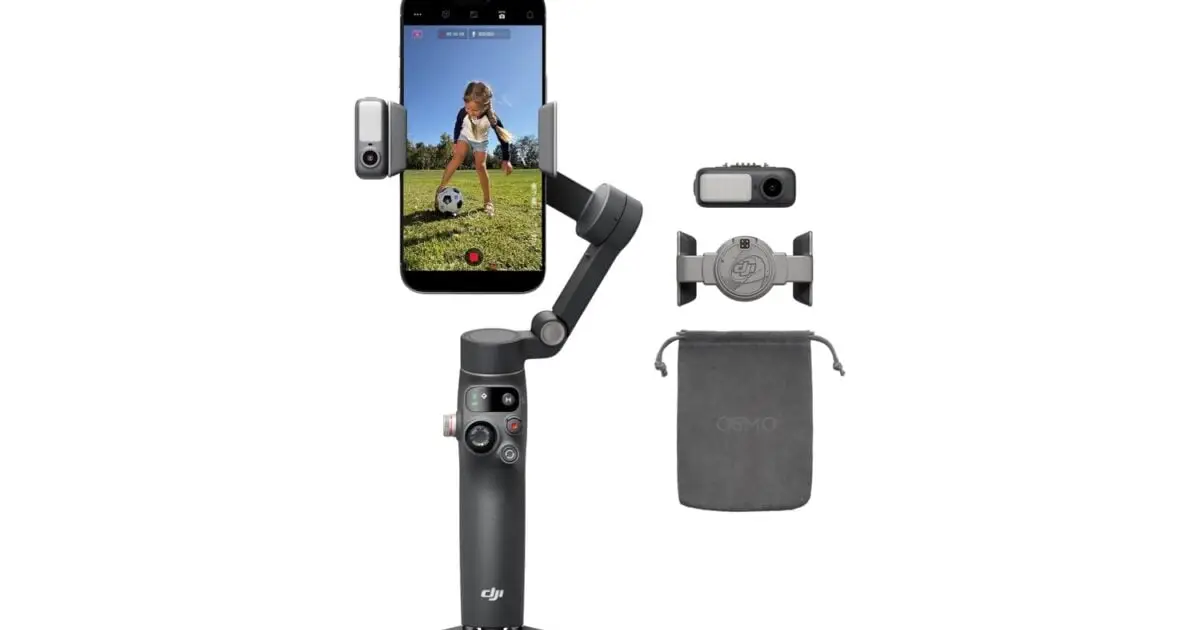 After the Osmo Pocket 4 Reveal , DJI Drops Osmo Mobile 8 Gimbal Stabilizer to Its Lowest Price