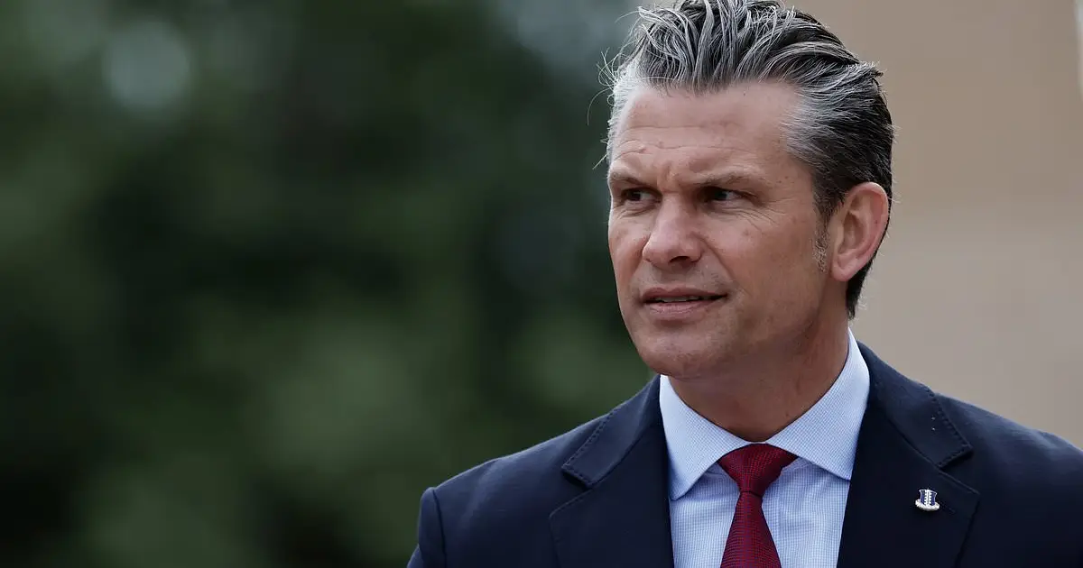 Hegseth lectures European allies on immigration  invasion  during D - Day anniversary speech in France