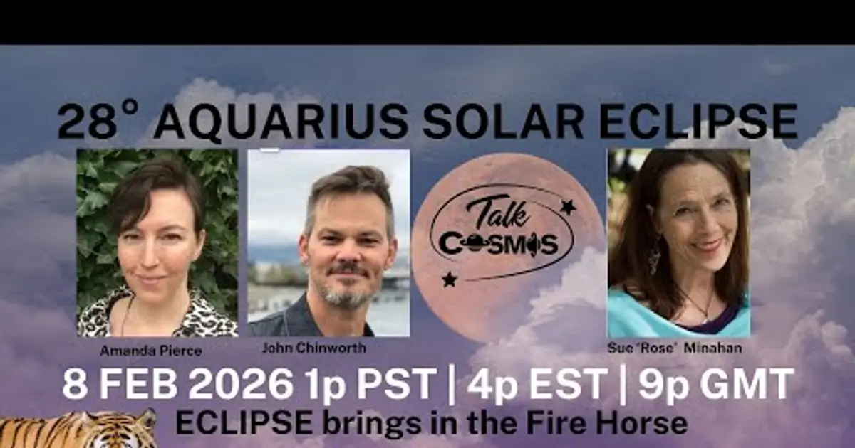 TALK COSMOS 08 FEB 2026 28° Aquarius Solar Eclipse – Alternative Talk 1150 KKNW
