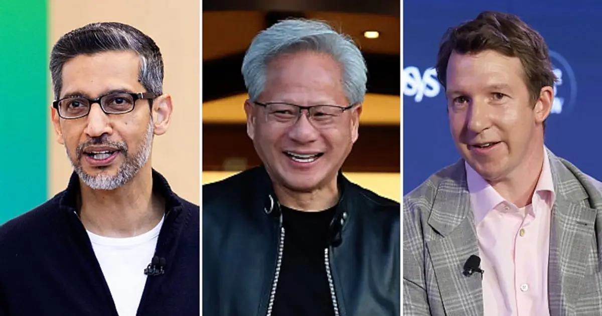 Google, Nvidia and Anthropic bosses' AI tips for students