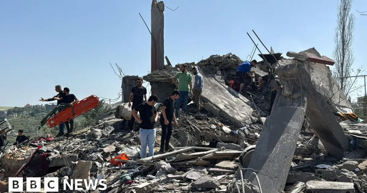 Lebanon says Israeli strikes killed 39