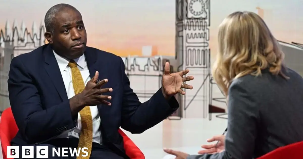 Lammy says he told JD Vance his Nowak comments were 'wrong'