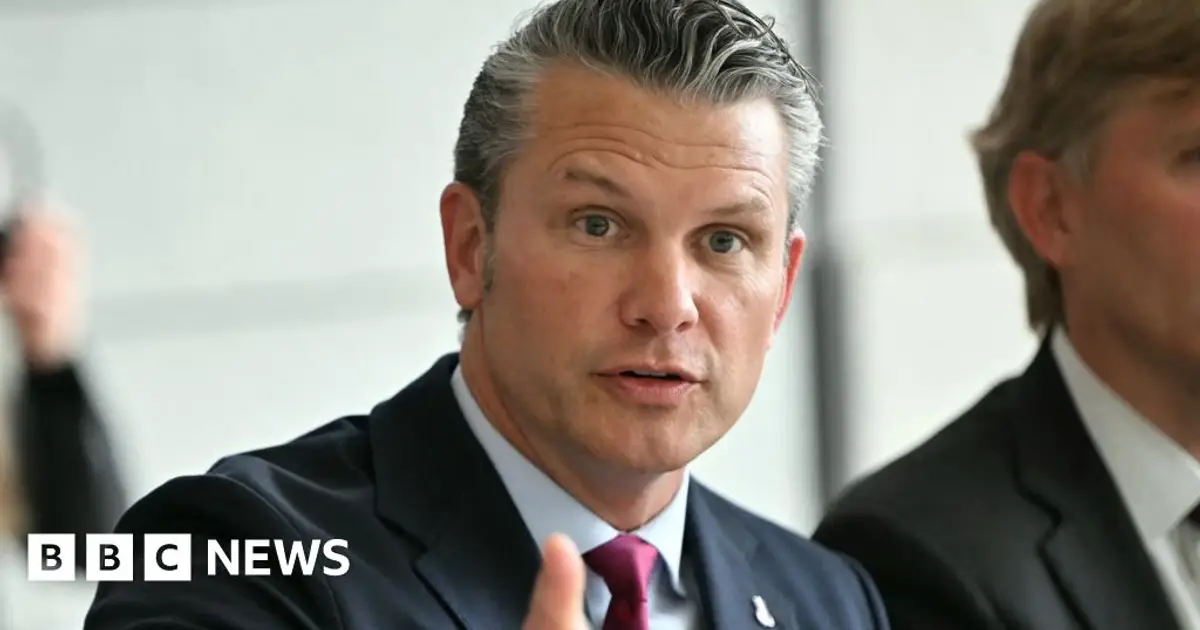 Hegseth attacks Europe over migration with beach 'invasion' D-Day speech
