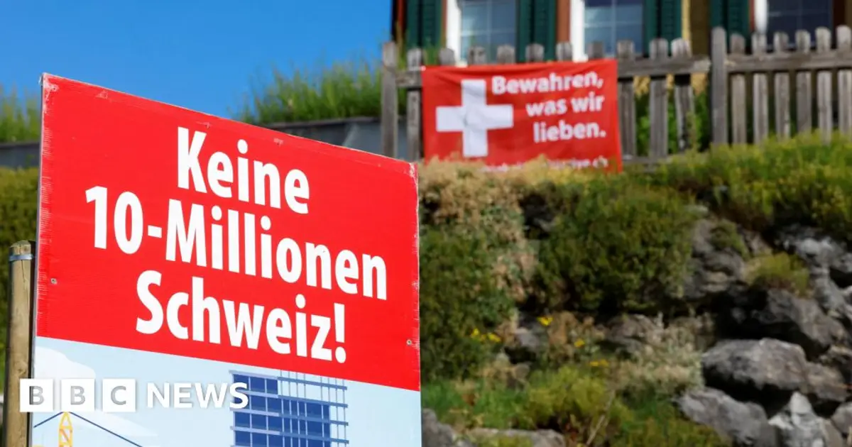 Swiss voters reject 10 million population cap