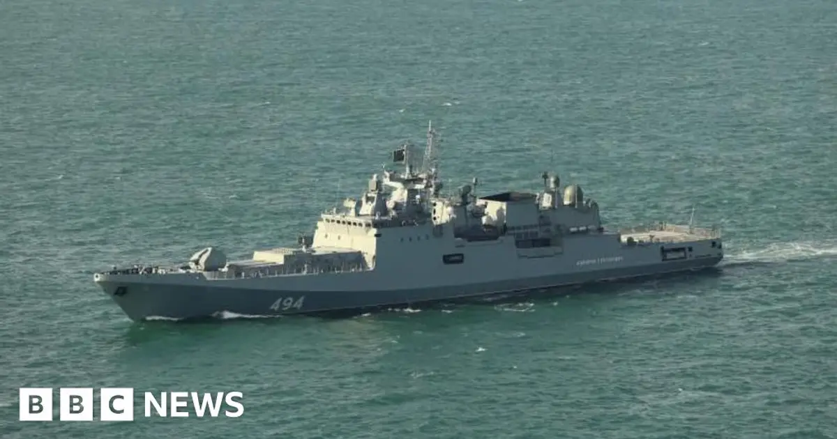 UK investigating reports Russian warship fired warning shots near yacht in English Channel