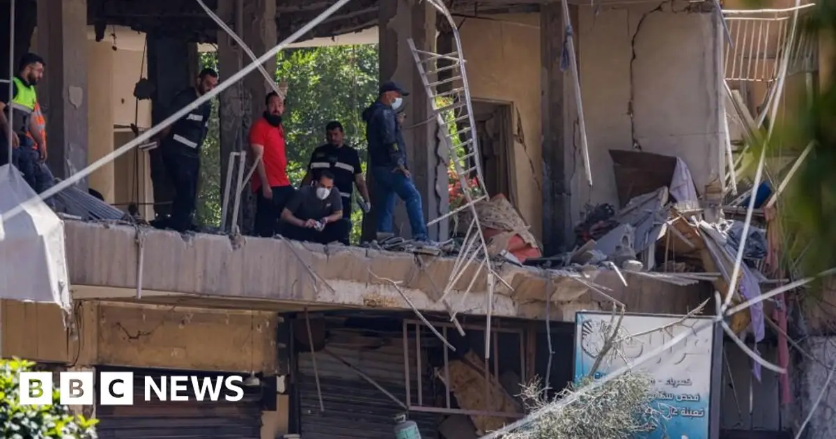 Israeli military says Hezbollah targets struck in Beirut