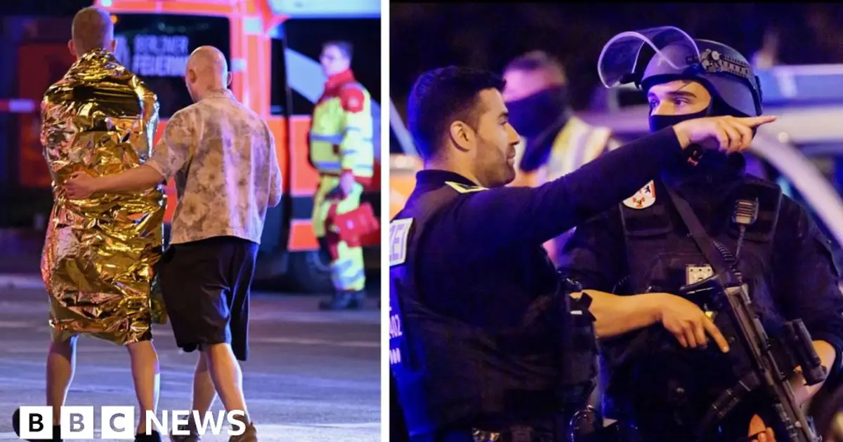 Watch: At the scene of Berlin Pride attack as manhunt continues
