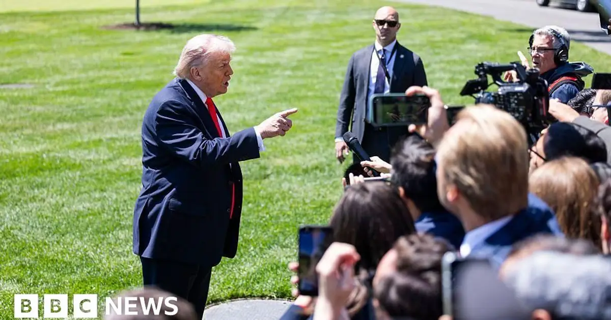 Trump repeats that he is 'not happy' with Iran as deadline to seek approval for war looms