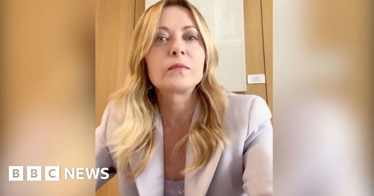 Italy's Meloni says Trump 'made up' story that she 'begged' him for photo at G7