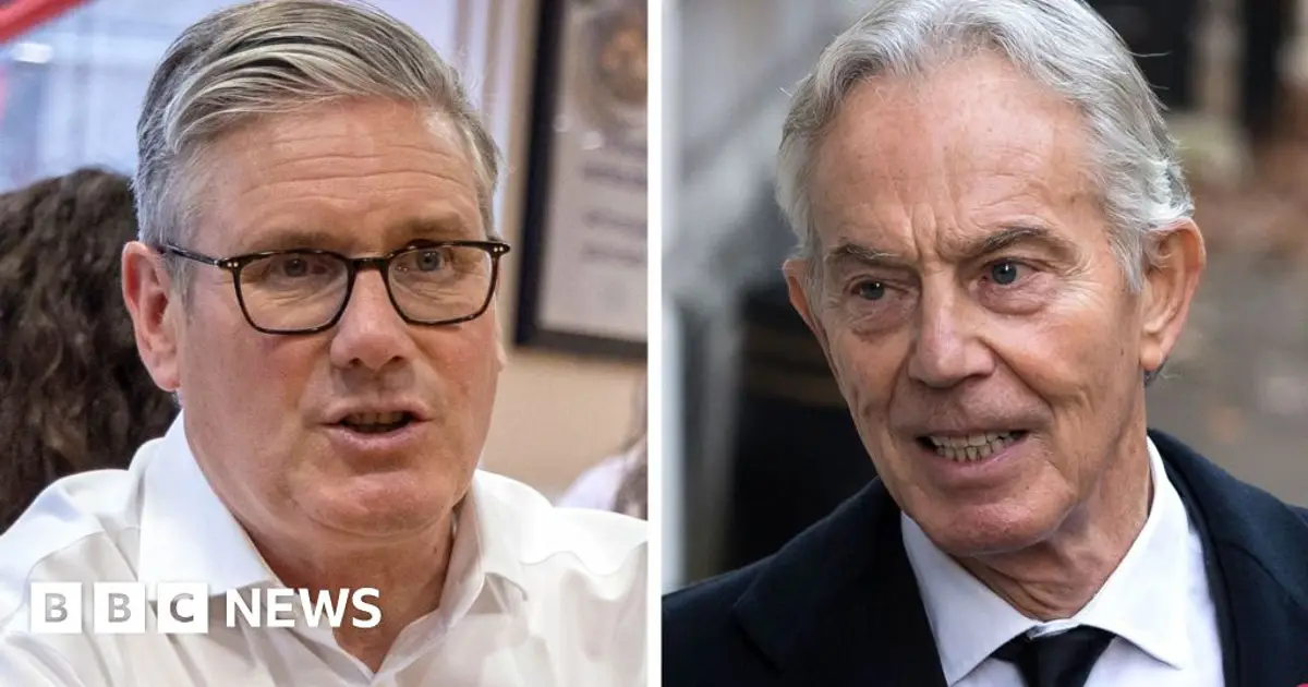Starmer defends policy decisions as he hits back at Blair