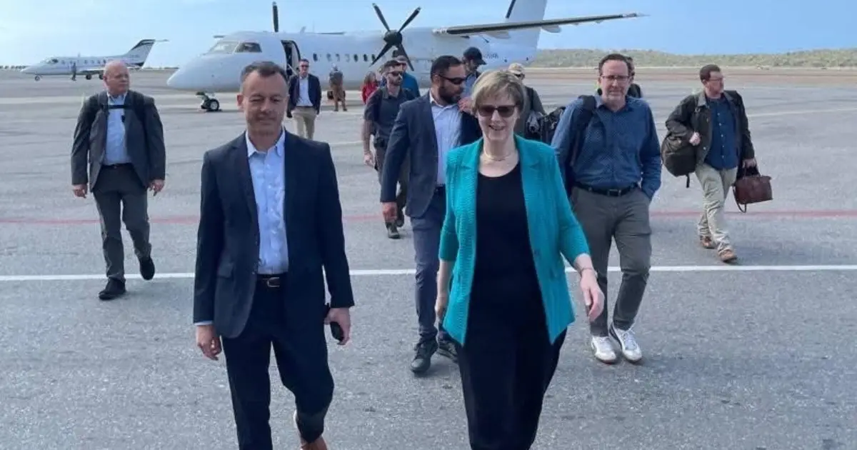 US ambassador arrives in Venezuela to reopen diplomatic mission after 7 years