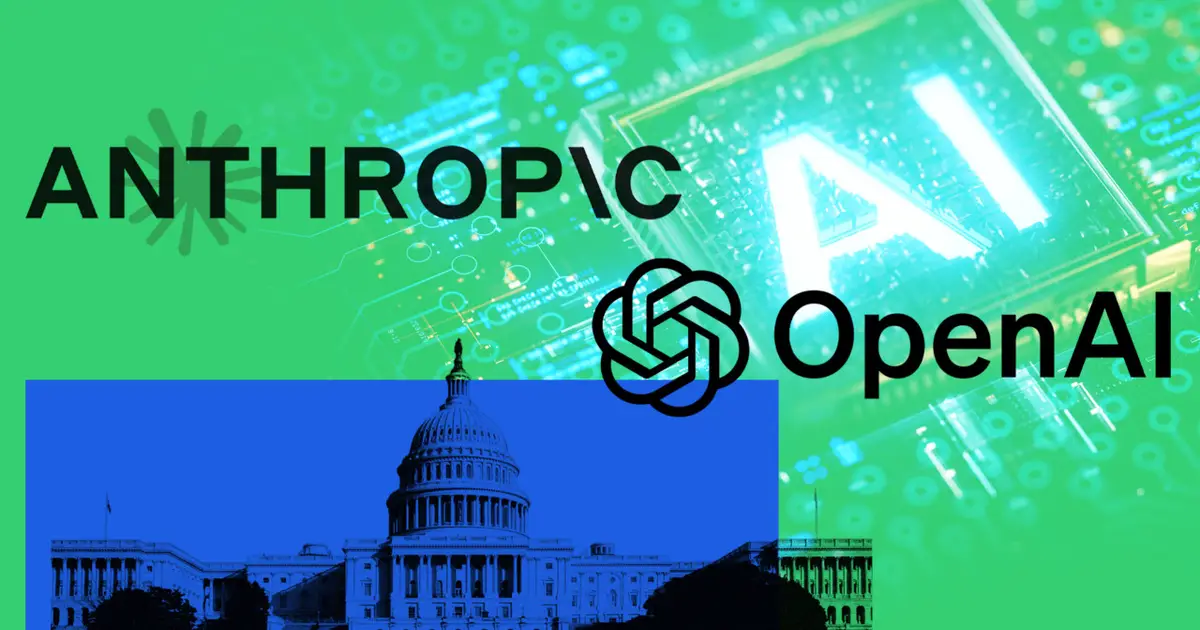Two rival AI super PACs are backing the same congressman. What gives?