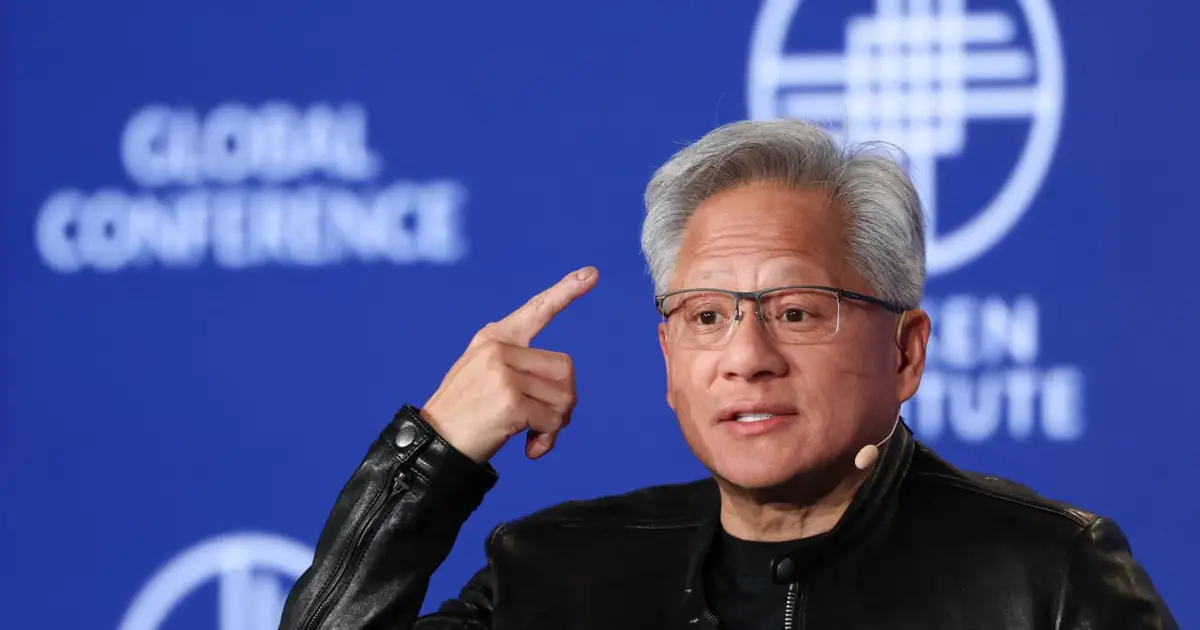 Nvidia’s Jensen Huang got the last Air Force One seat to China. Why it’s so crucial for the chipmaker.
