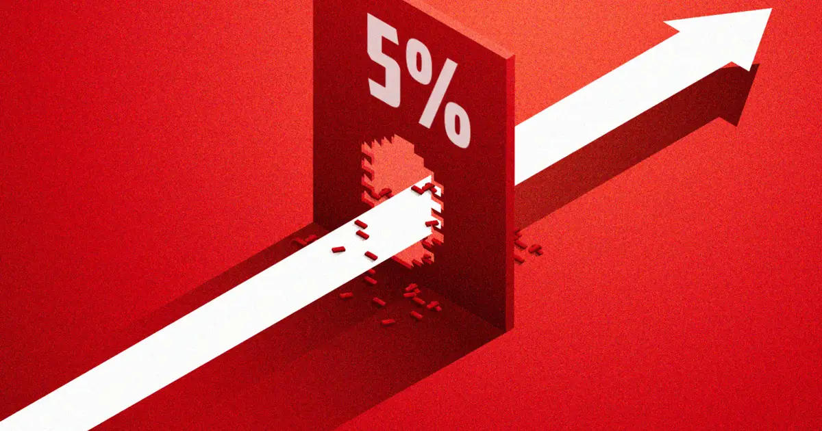The 10-year Treasury yield is breaking out and 5% could be just the beginning. Here’s why that matters.