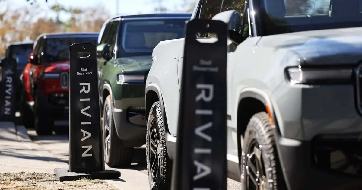 Rivian’s stock sale triggers worst rout for the shares in nearly two years