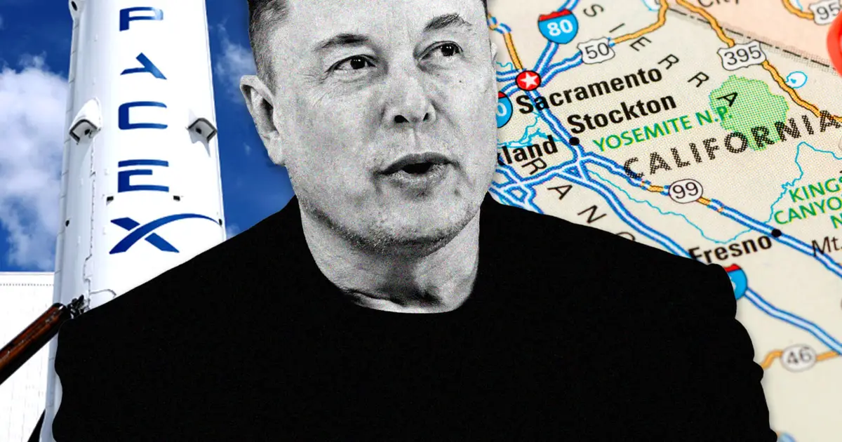 Elon Musk ditched California, but the state will get a much-needed win from SpaceX’s IPO