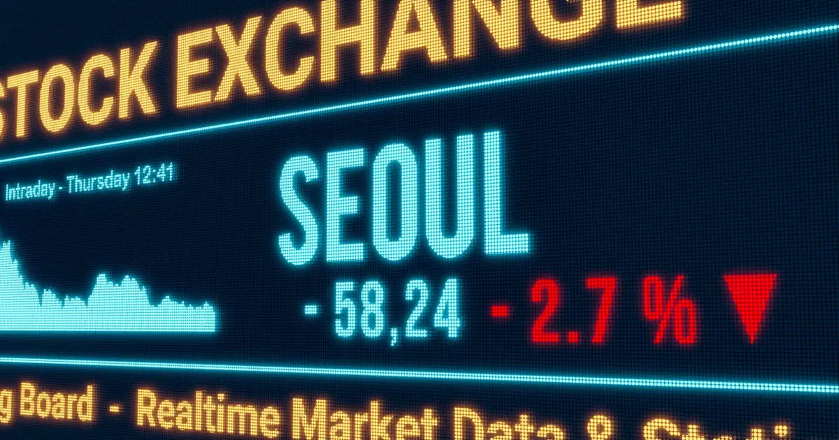 The South Korean stock market is in free fall, and these are the reasons
