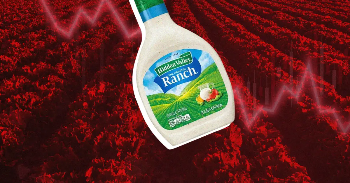 Hidden Valley Ranch dressing may be a victim of this summer’s salad scare