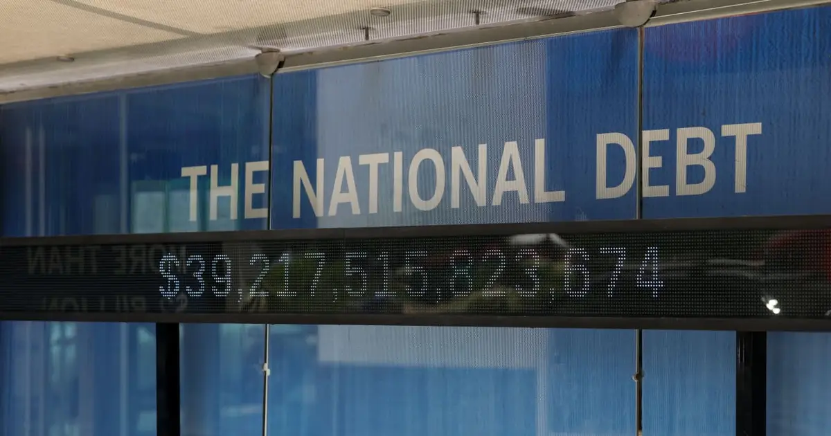 The U.S. national debt is about to reach $40 trillion for the first time — and hit $50 trillion soon after