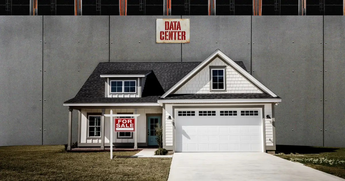 Will a data center hurt your home’s value? Research says no. Sellers disagree.