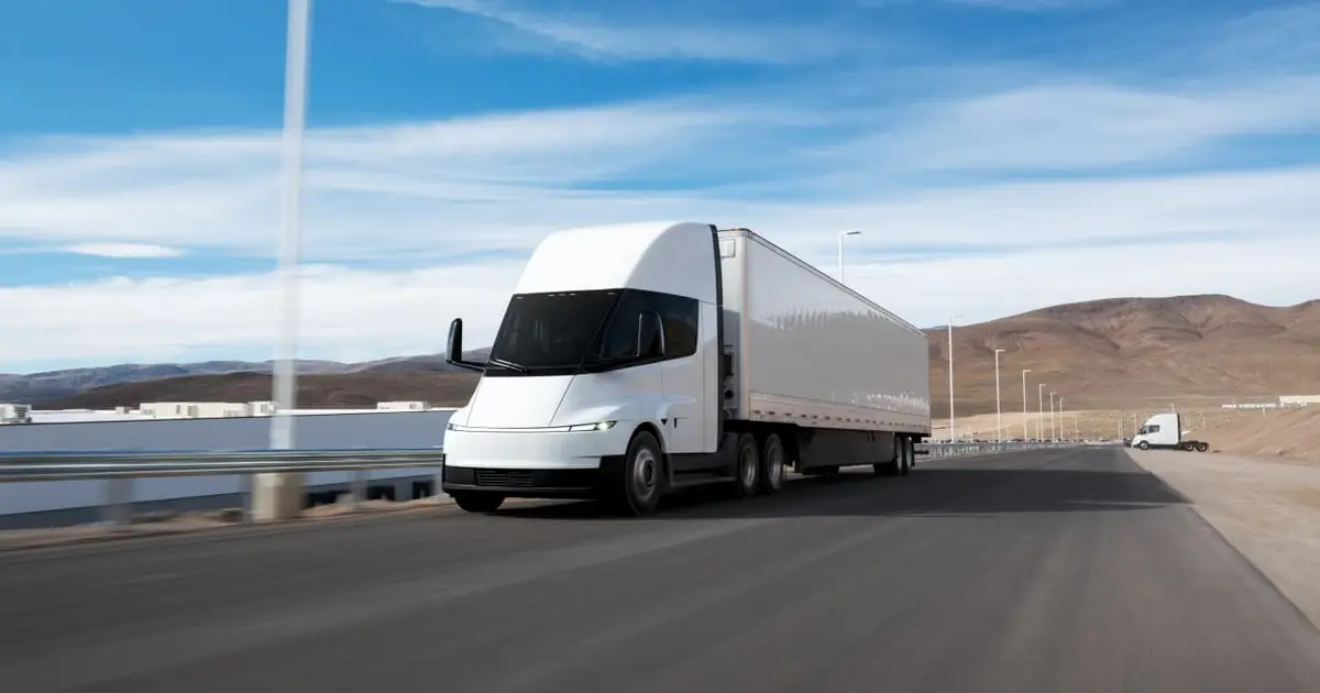 Tesla’s stock falls as launch of Semi truck fails to excite investors