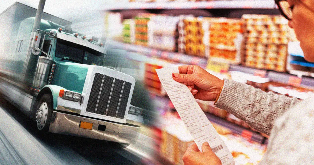 Record-breaking diesel prices look set to push grocery bills even higher — and Thanksgiving is getting closer