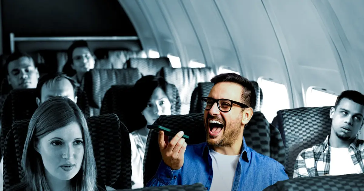 How chaotic do your fellow passengers need to be for an airline to give you compensation?