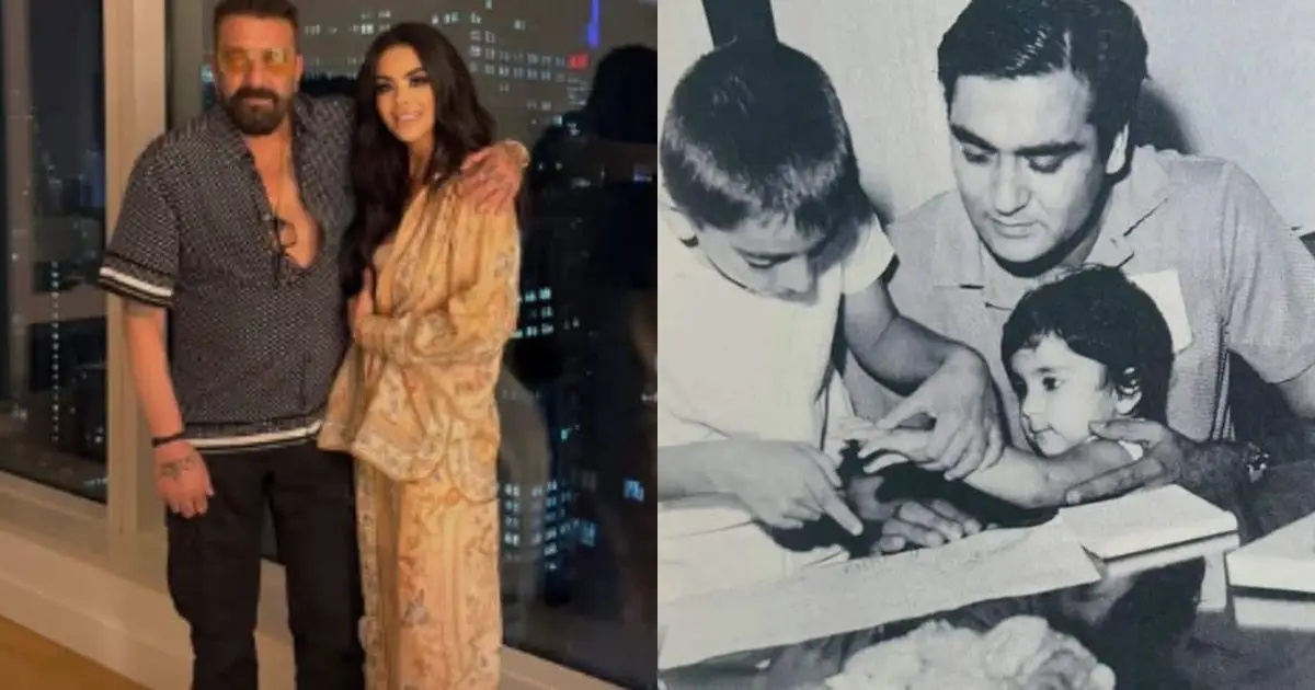 Sanjay Dutt surprises daughter Trishala in New York ; actor remembers father Sunil Dutt in emotional tribute