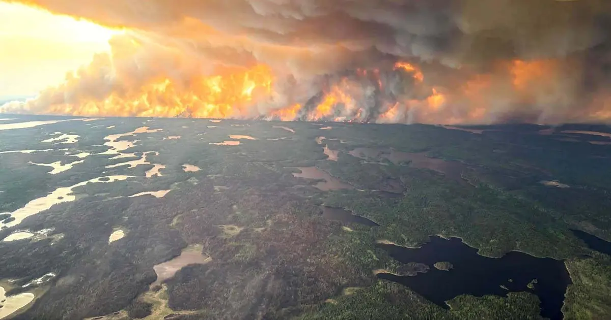 Arctic fires are releasing carbon stored for thousands of years