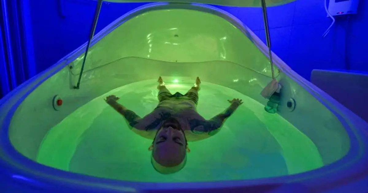 Floatation tanks deployed to combat PTSD after devastating wildfires
