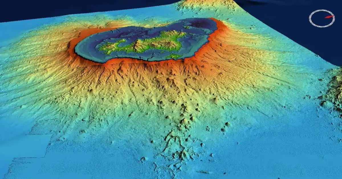 A volcano has erupted remnants of Earth's primordial magma ocean