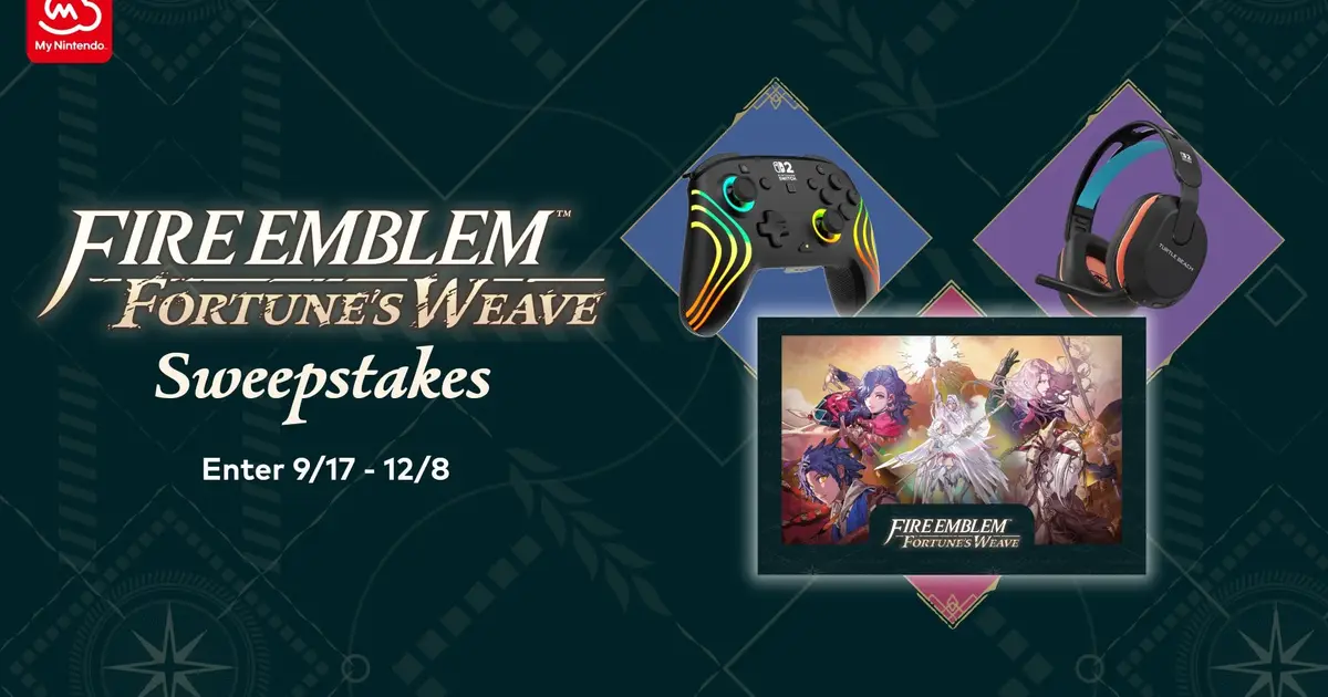 My Nintendo Fire Emblem: Fortune's Weave Heroic Sweepstakes Announced (North America)
