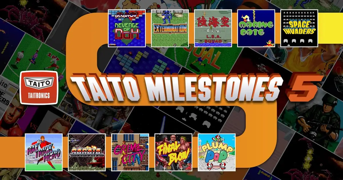 Taito Milestones 5 Announced For Switch, Here Are The Games Included