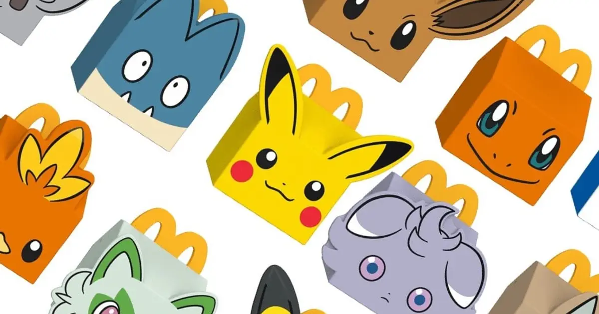 Pokémon Cards And Toys Are Officially Returning To McDonald's Happy Meals Soon