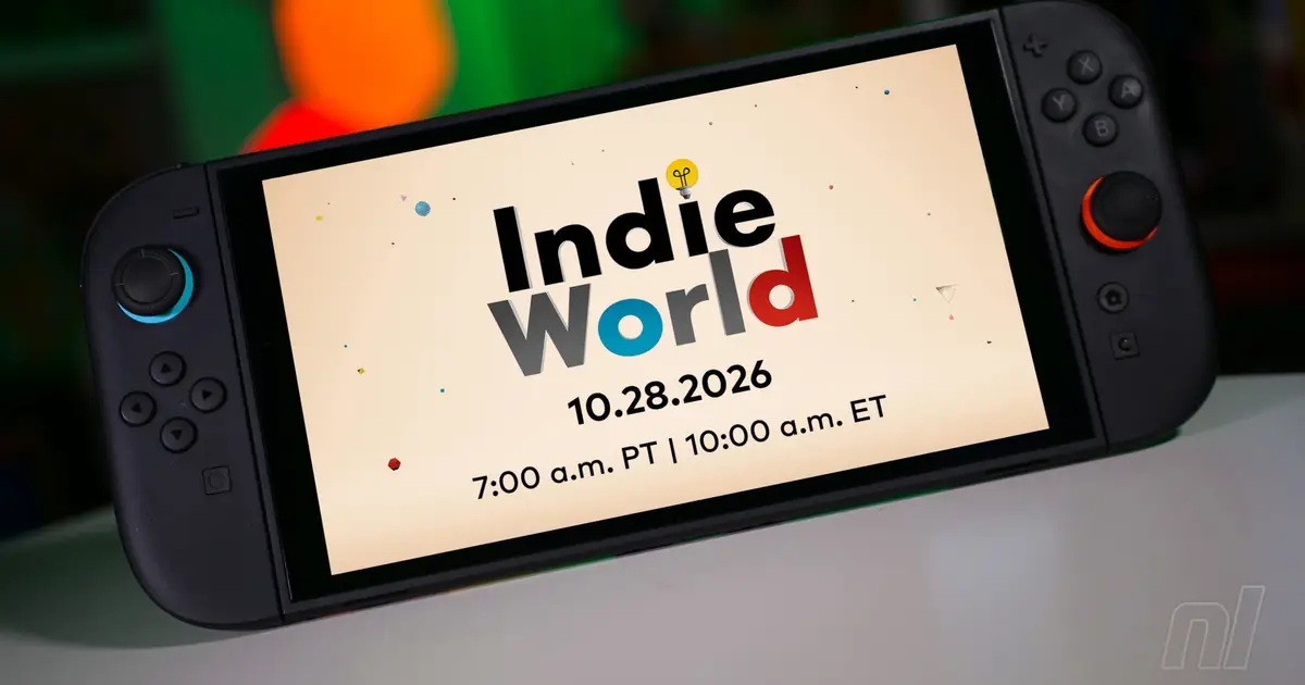 Nintendo Indie World Showcase Announced For Tomorrow, 28th October 2026