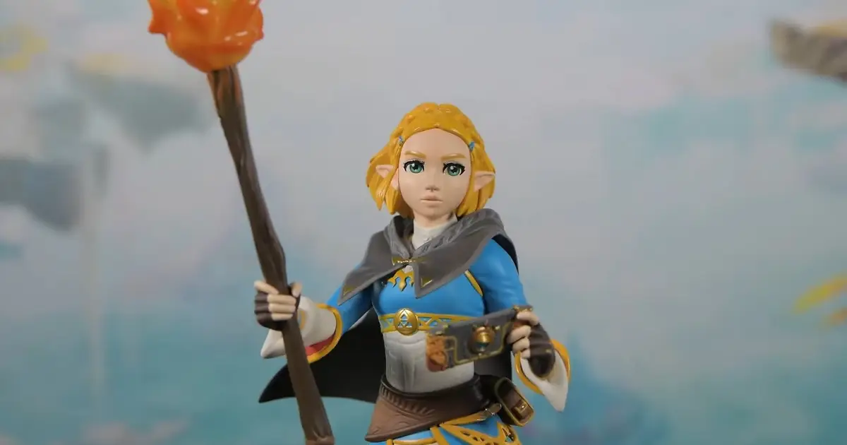 Tears Of The Kingdom Zelda Statue Officially Revealed, Here's A Sneak Peek