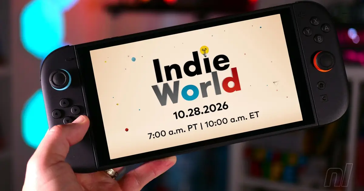 Watch: Nintendo Indie World Showcase October 2026 - Live!