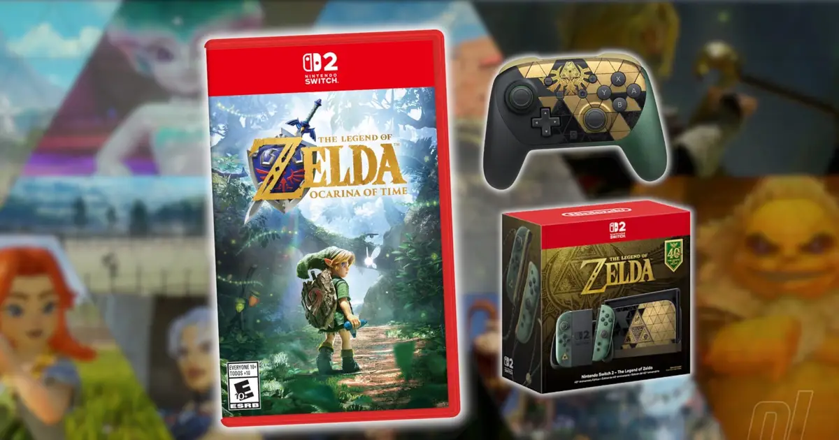 Guide: Where To Pre-Order The Legend Of Zelda: Ocarina Of Time & Zelda Nintendo Switch 2 Console
