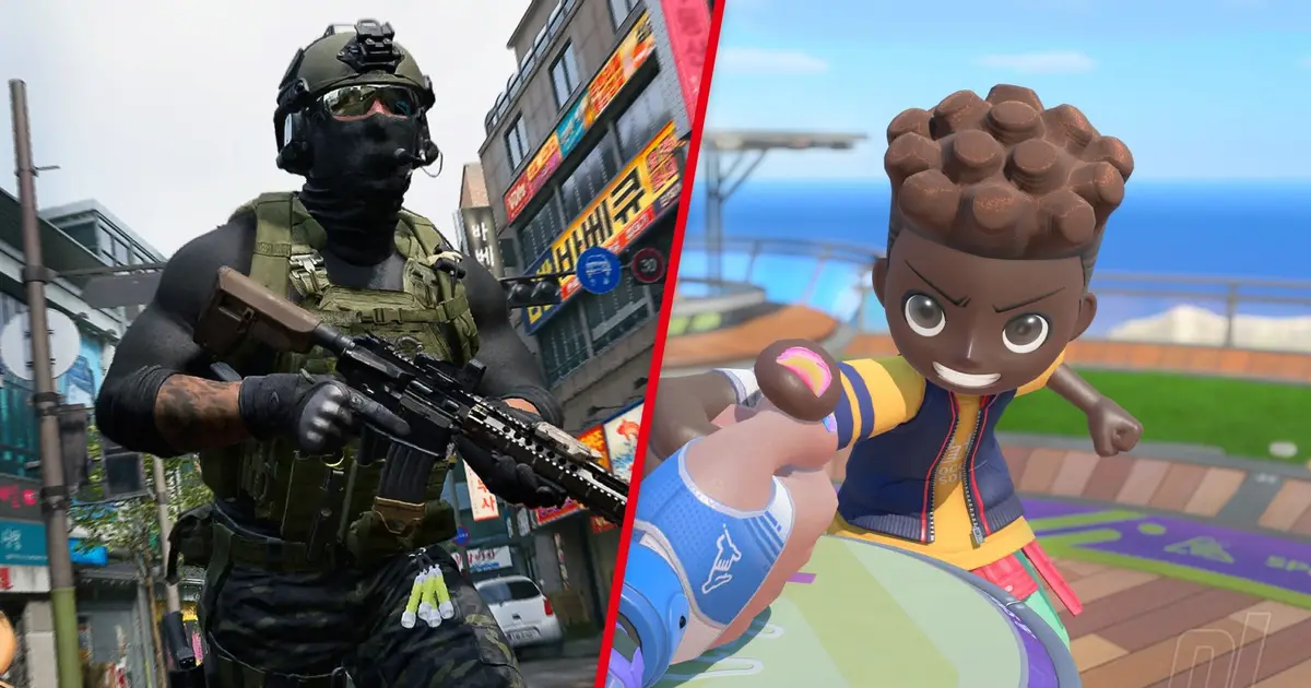 UK Charts: Switch Sports Resort And Call Of Duty Are Fast Off The Start Line