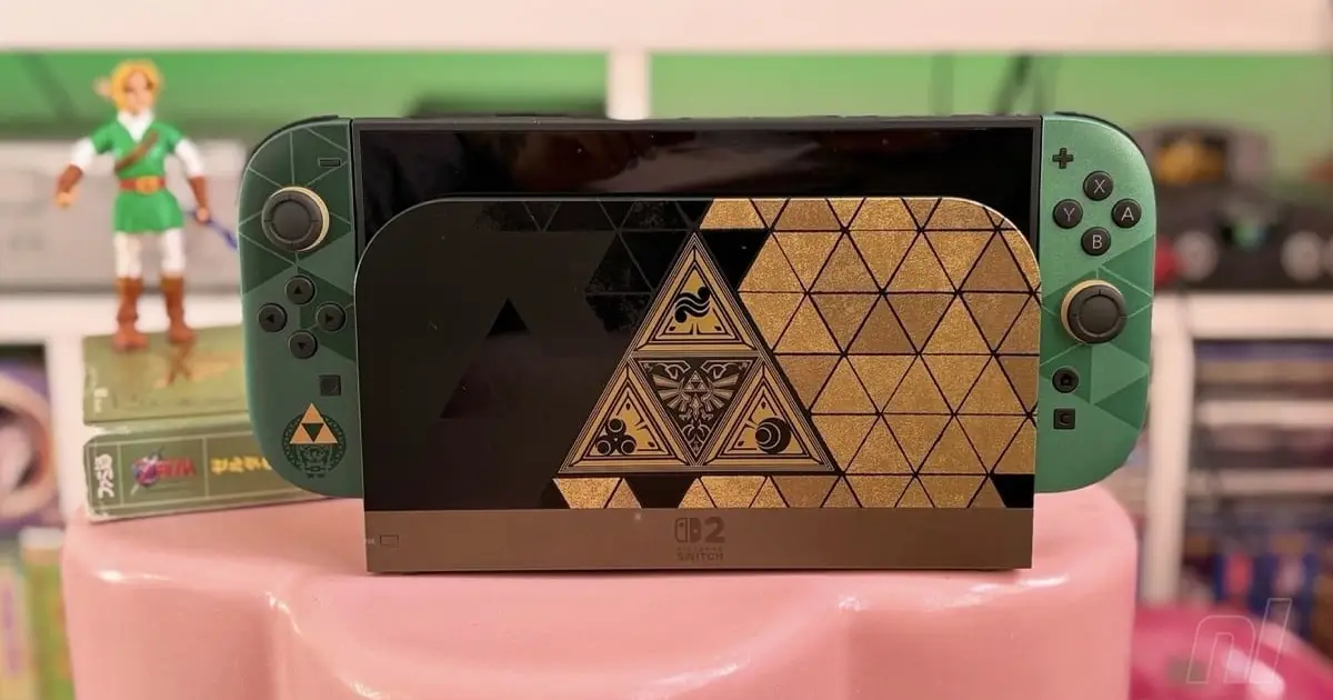Gallery: Here's A Closer Look At The Zelda 40th Anniversary Special Edition Switch 2