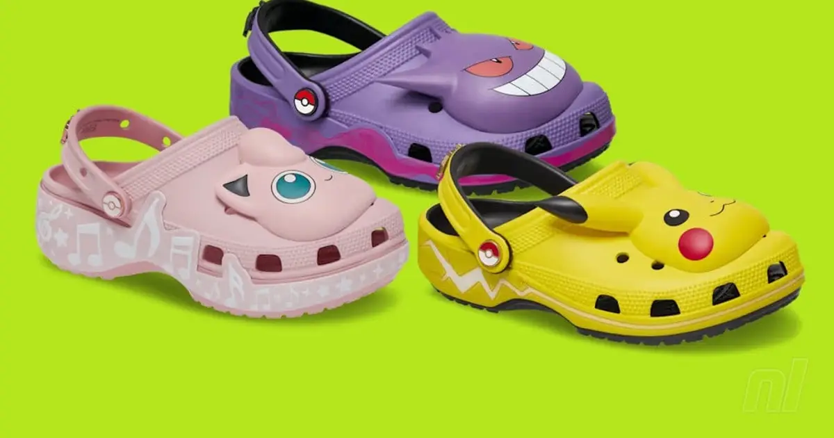 Crocs Is Expanding Its Pokémon Line With Three New Designs