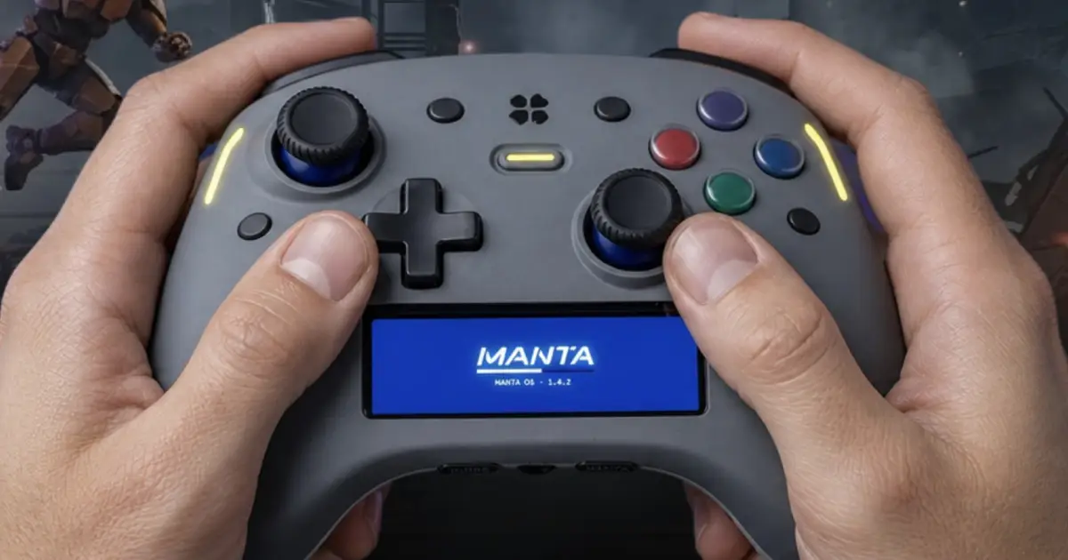 Genki's New Controller Is Chunky, Boasts Haptic Feedback, And Its Own Screen