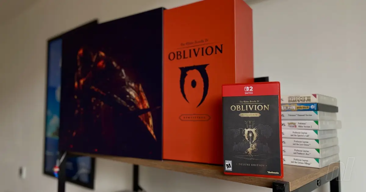Gallery: Celebrating Oblivion Remastered's Switch 2 Physical With Some Bethesda Goodies