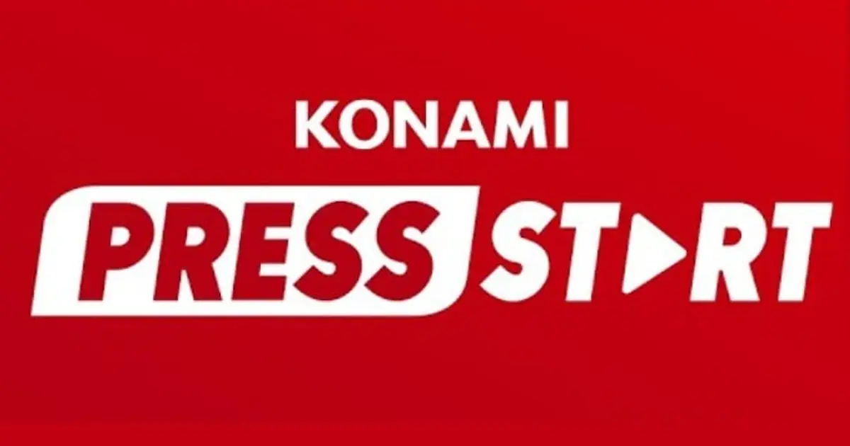 Konami Press Start Showcase Announced, Expect News, Updates And "Exclusive Footage"