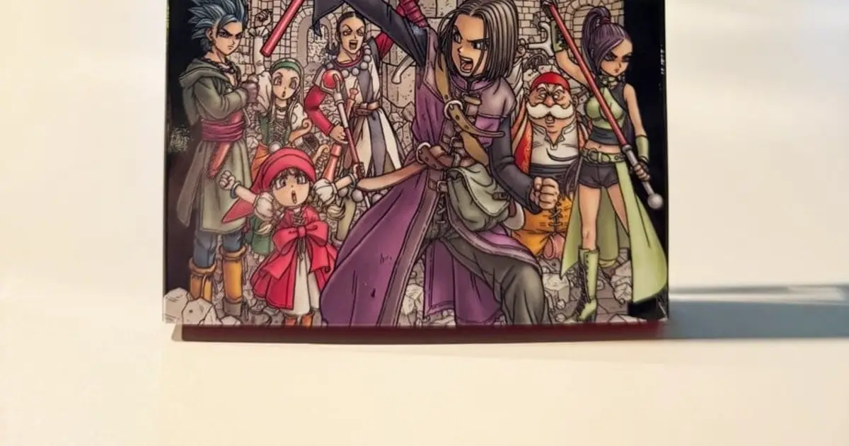 Square Enix Shows Off Exclusive Sleeve For Dragon Quest XI S On Switch 2