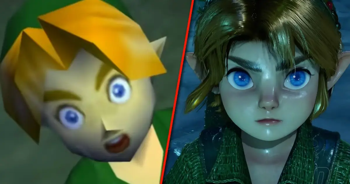 Video: Zelda: Ocarina Of Time Side-By-Side Comparison, Switch 2 Vs. N64