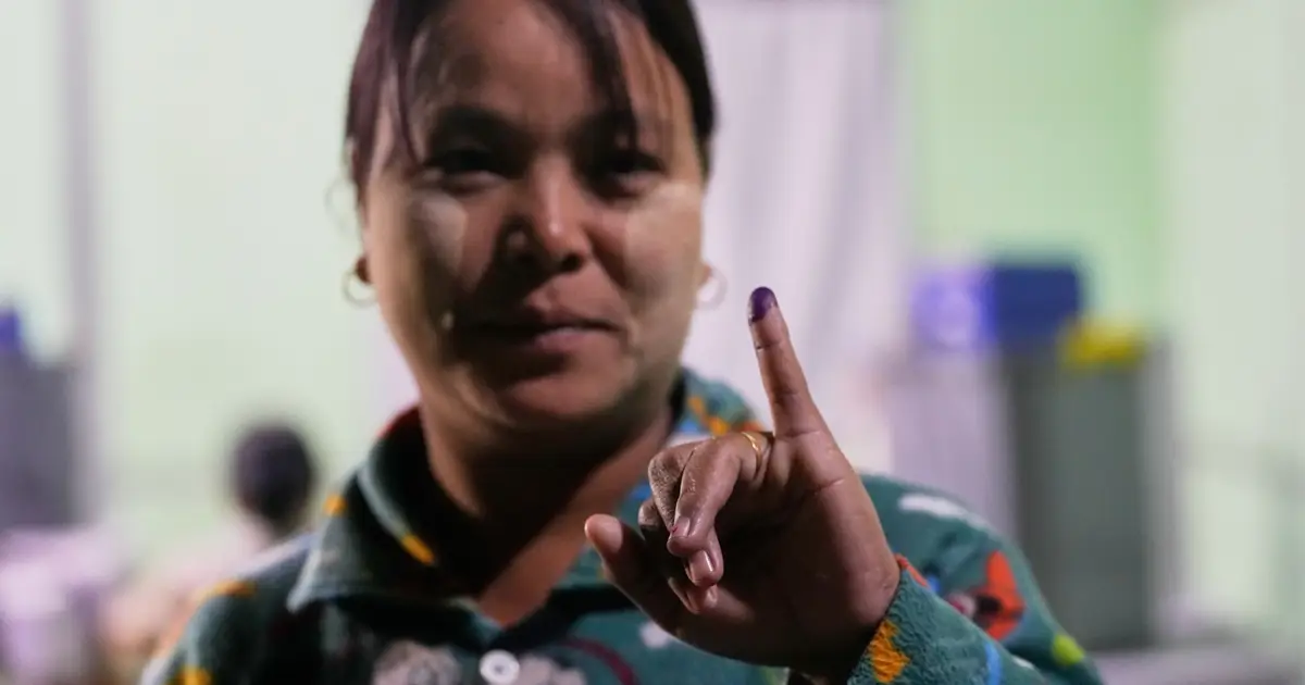 Myanmar holds its last election round with the army already certain to keep control over government